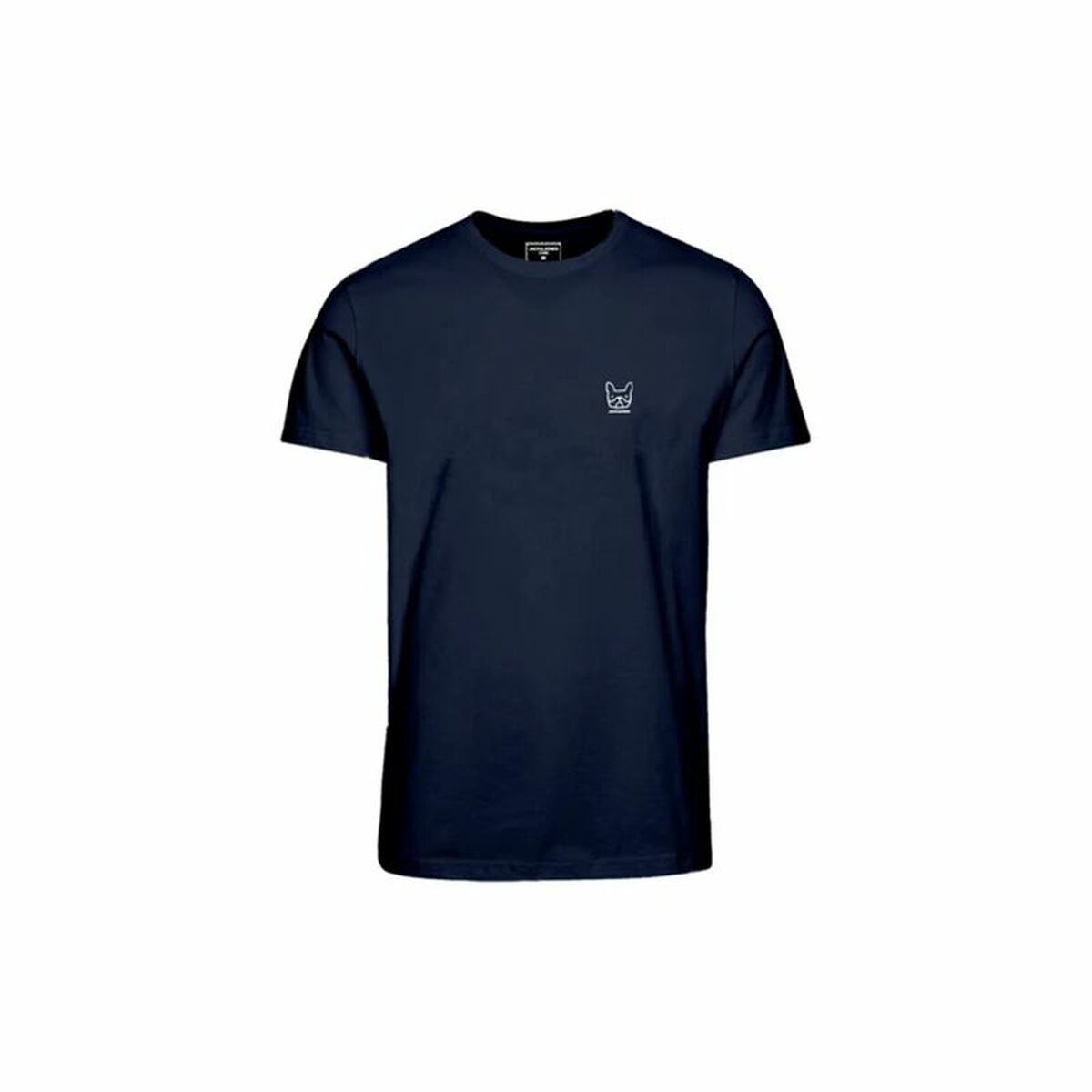 Child’s Short Sleeve T-Shirt Jack & Jones Jjdenim Logo O-Neck Navy Blue