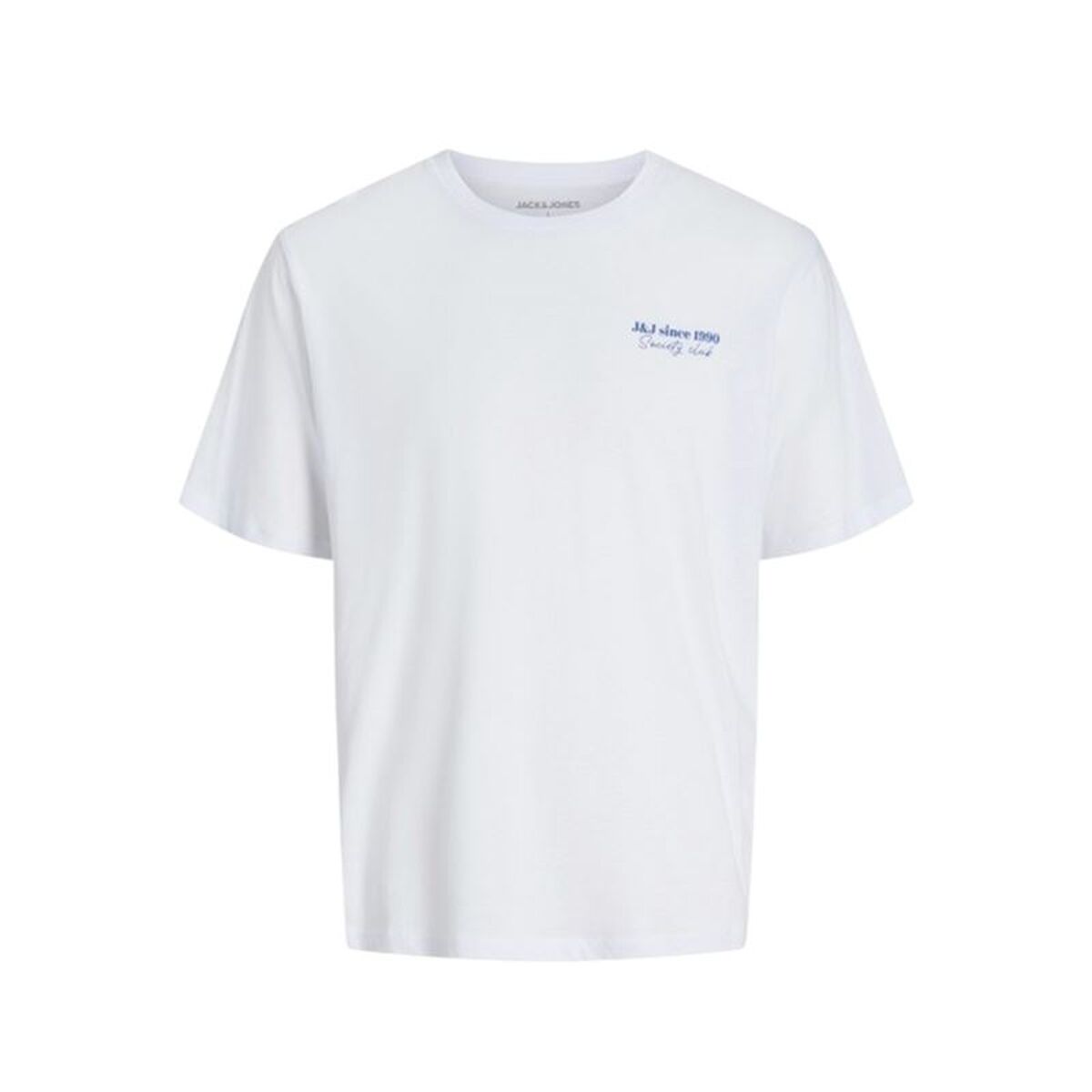 Men’s Short Sleeve T-Shirt Jack & Jones Jjninety Ss Crew White Men’s Short Sleeve T-Shirt Jack & Jones Jjninety Ss Crew White