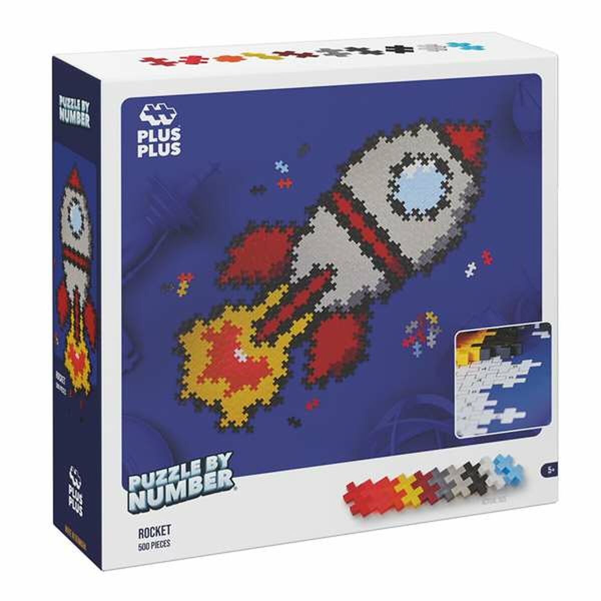 Puzzle LĂșdilo Plus Plus Rocket 500 Pieces