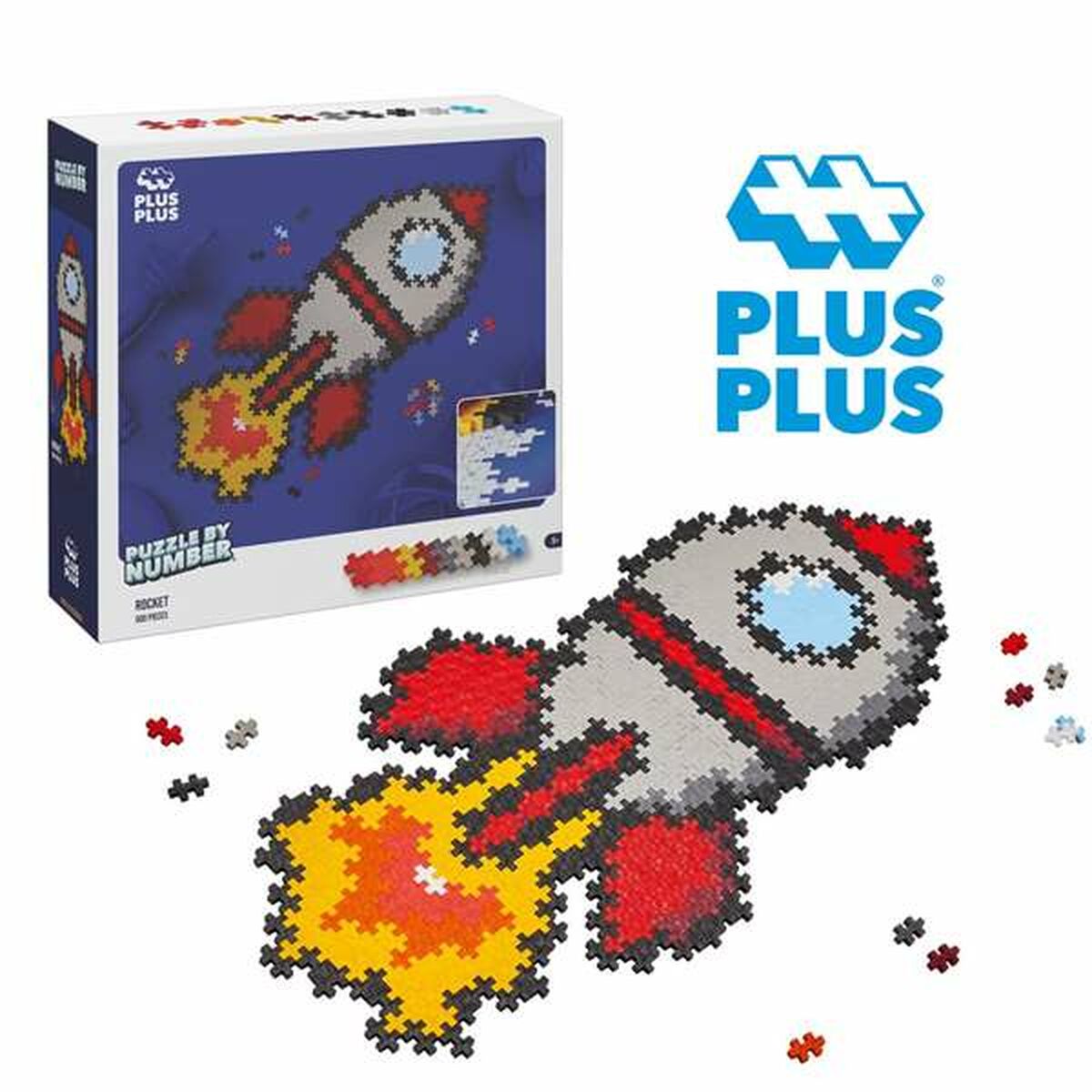 Puzzle LĂșdilo Plus Plus Rocket 500 Pieces