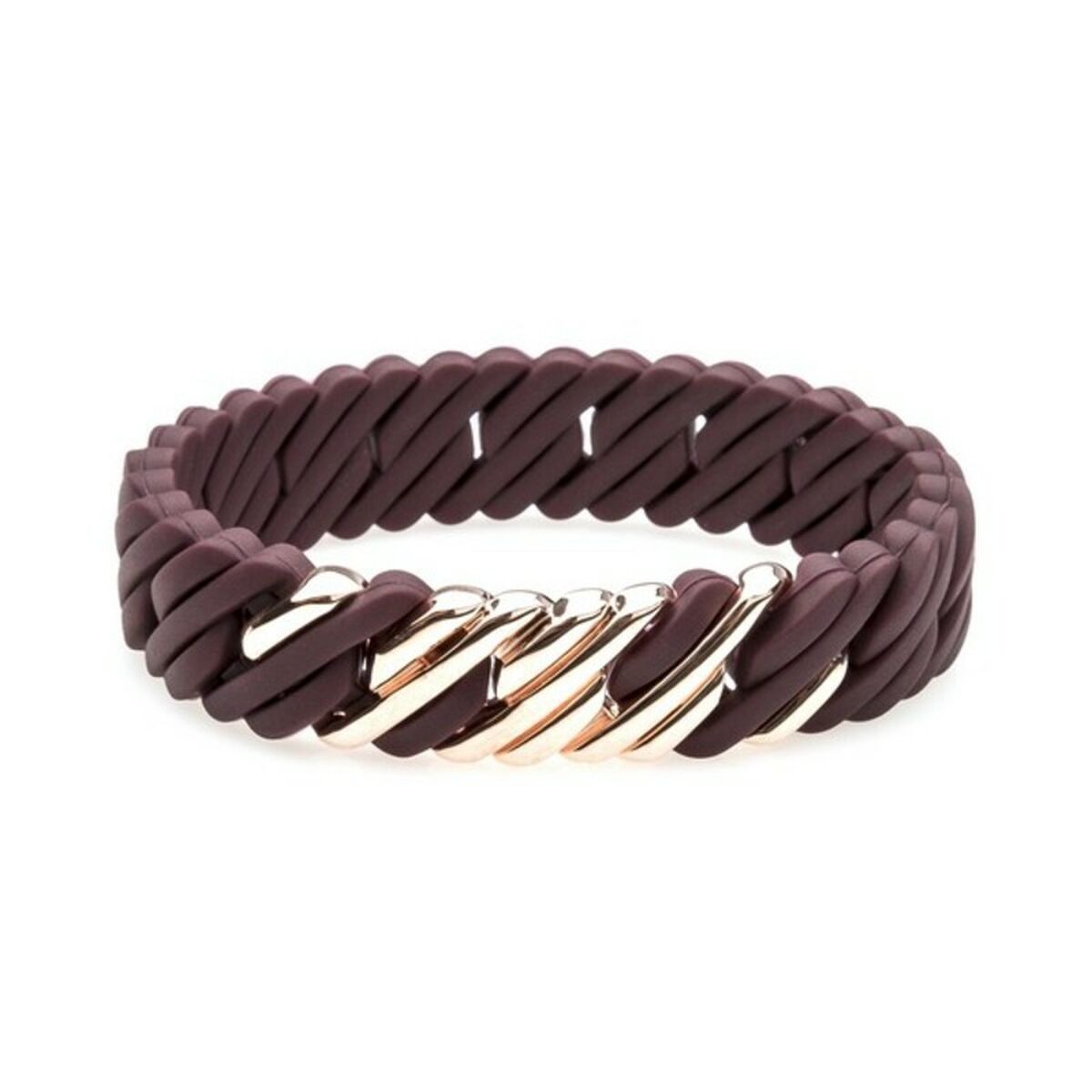 Ladies’Bracelet TheRubz Silicone Stainless steel Steel/Silicone