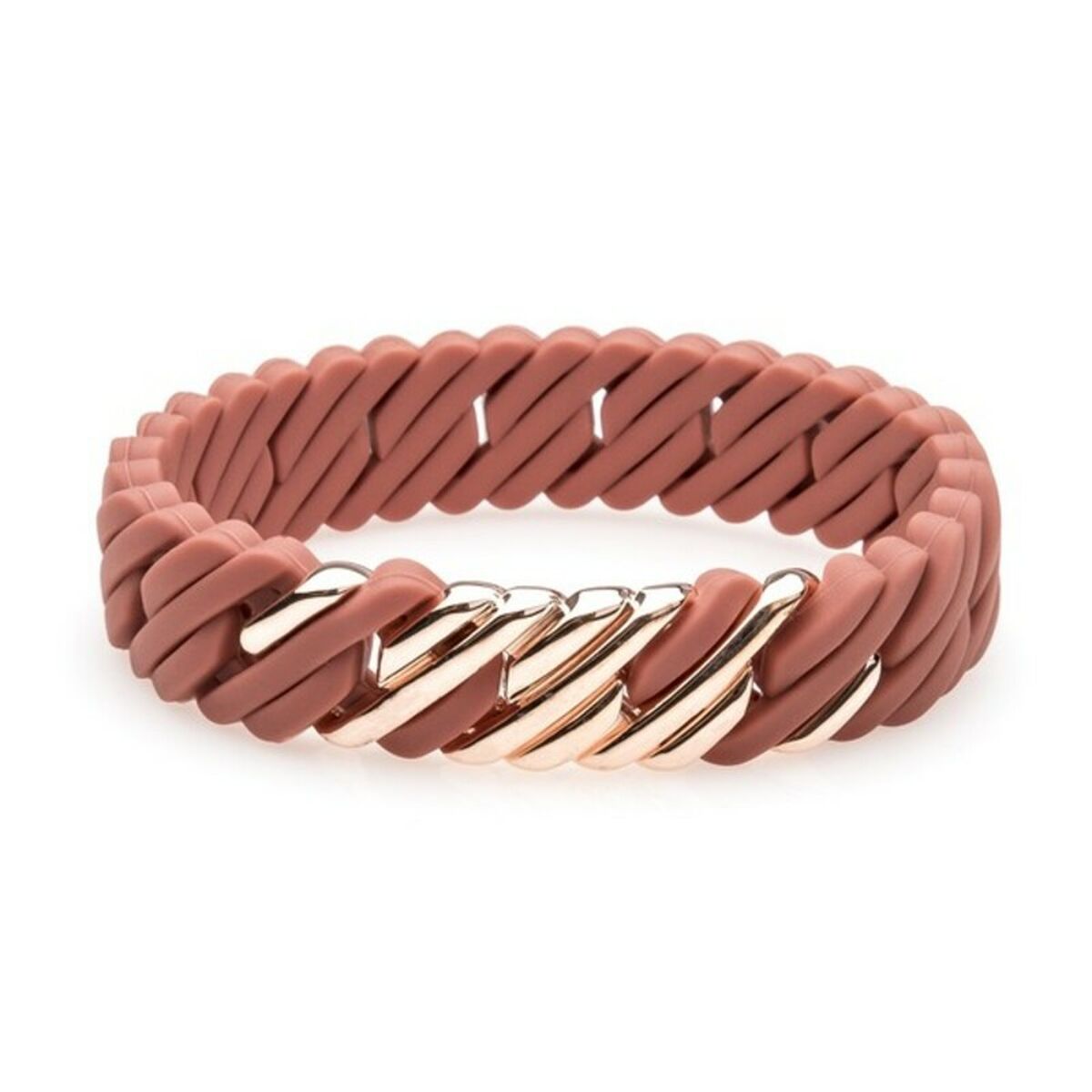 Ladies’Bracelet TheRubz Silicone Stainless steel Steel/Silicone