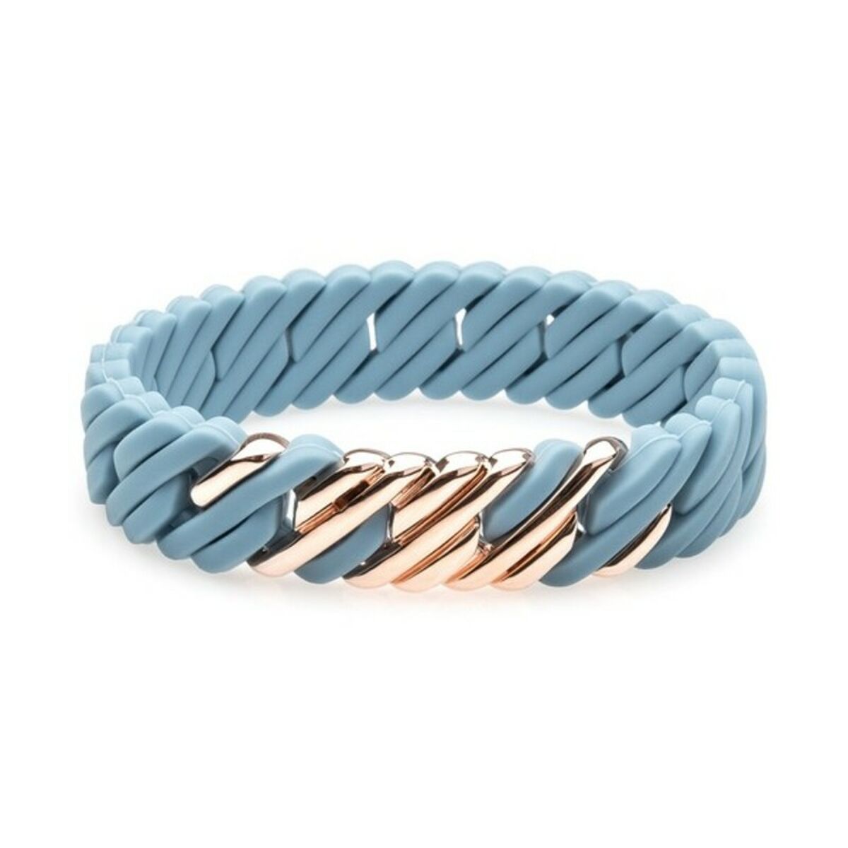 Ladies’Bracelet TheRubz Silicone Stainless steel Steel/Silicone