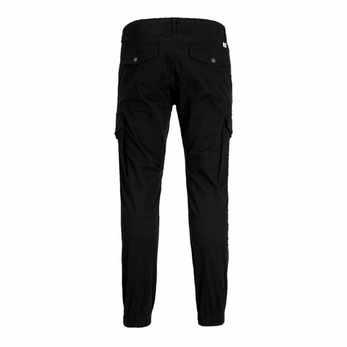 Trousers Jack & Jones JPSTPAUL JJFLAKE CARGO NOOS 12139912 Black