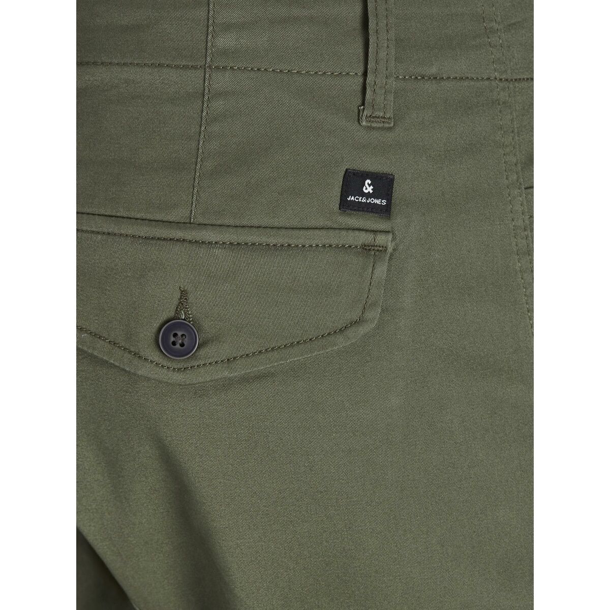 Trousers Jack & Jones JPSTPAUL FLAKE CARGO 12141844 Green