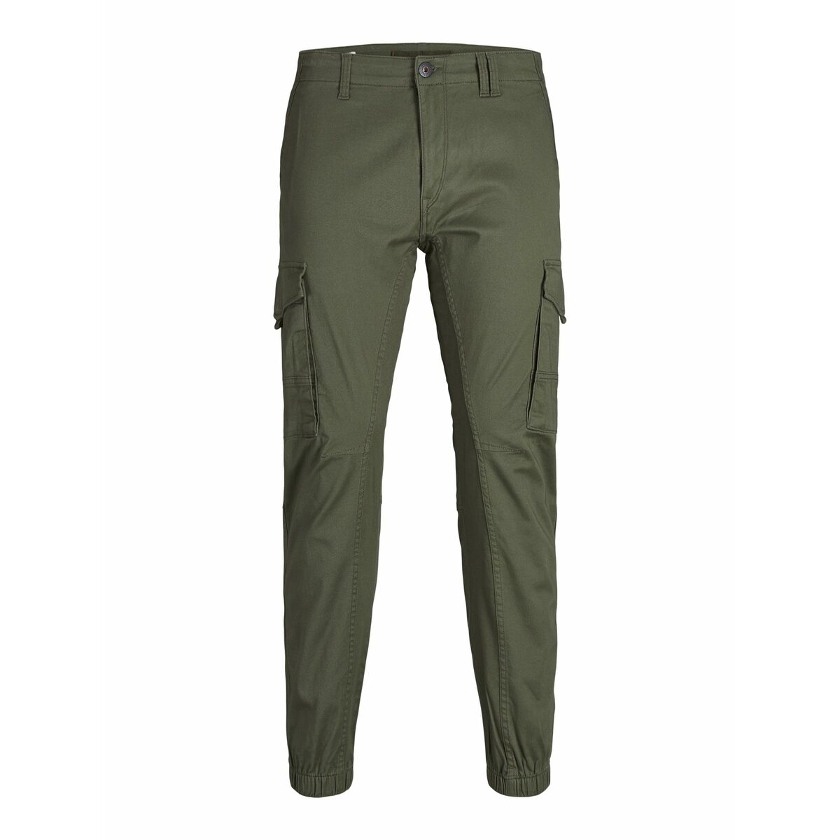 Trousers Jack & Jones JPSTPAUL FLAKE CARGO 12141844 Green