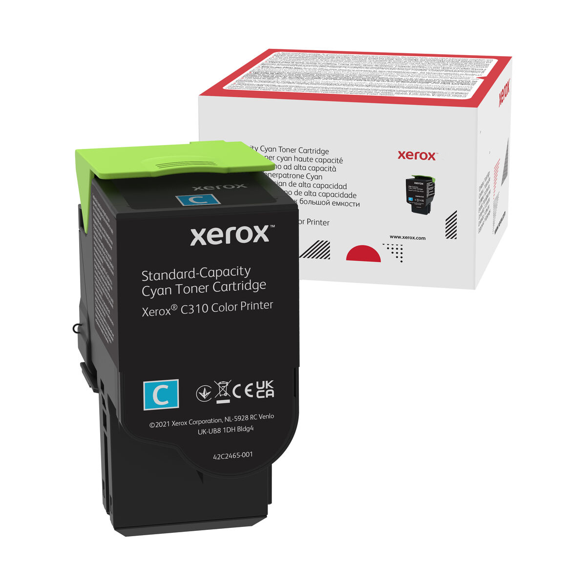 Compatible Toner Xerox 006R04357 Cyan (1 Unit) Compatible Toner Xerox 006R04357 Cyan (1 Unit)