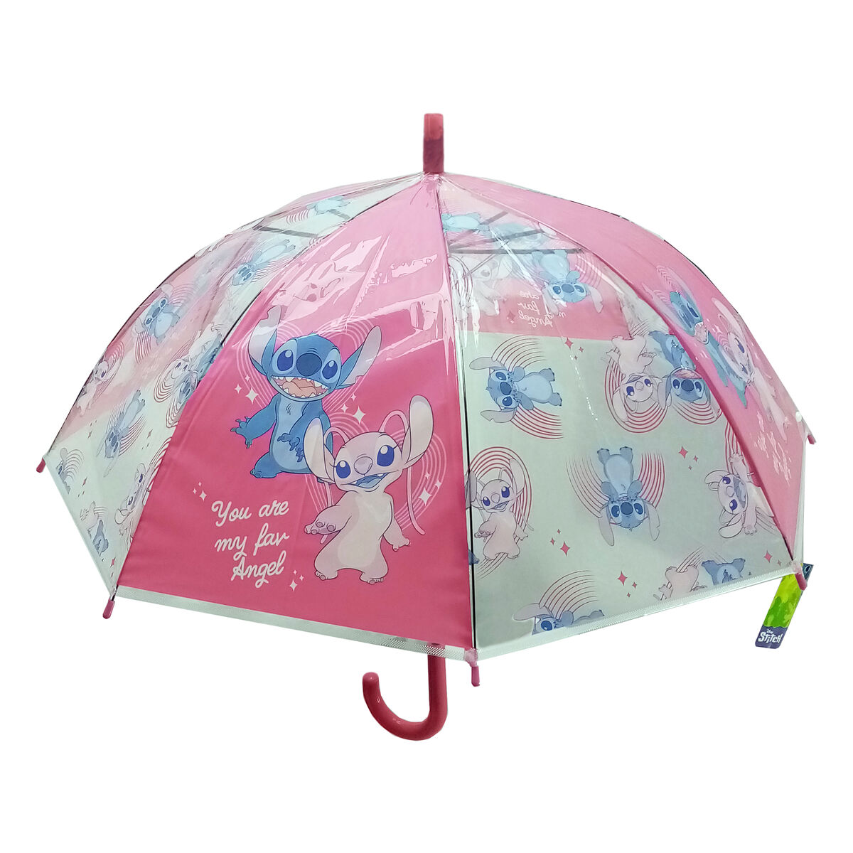 Umbrella Stitch Beach Pink Ø 76 cm Umbrella Stitch Beach Pink Ø 76 cm
