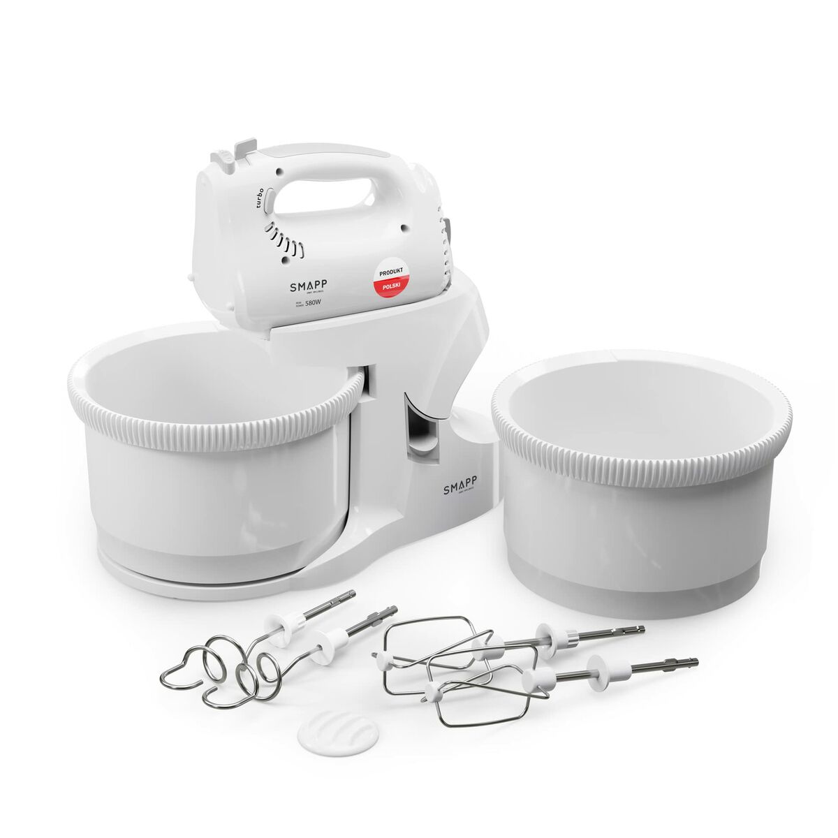 Hand Mixer SMAPP 451.66 BIAY Stainless steel