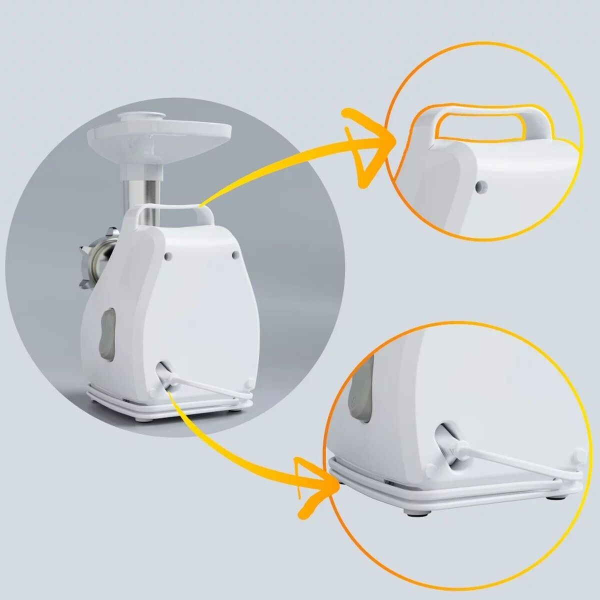 Mincer SMAPP 490.81 BIA?A White 2200 W