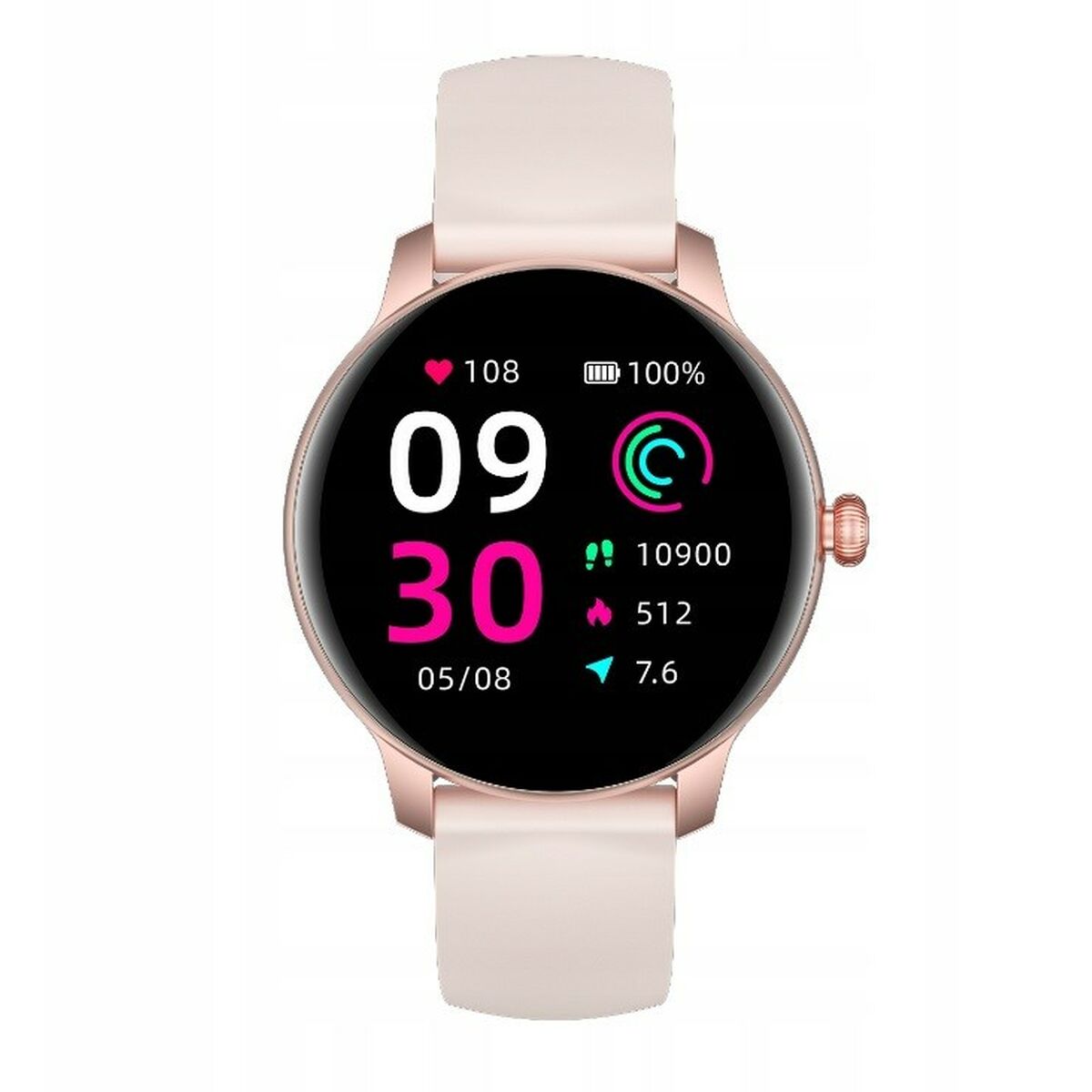 Smartwatch Oromed ORO LADY ACTIVE Pink 1,09″