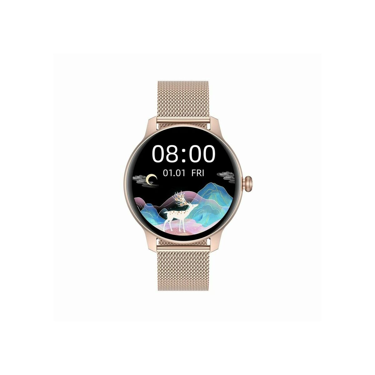 Smartwatch Oromed LADY GOLD NEXT Golden Yes 1,09″