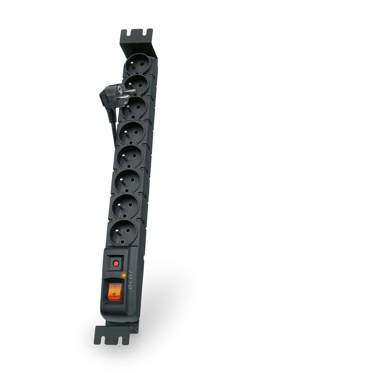 Schuko 19″ 8 Way Multi-socket Adapter HSK Data W0136