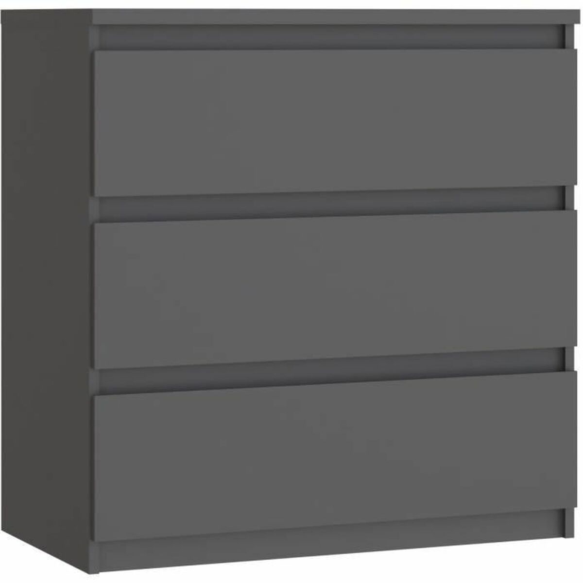 Chest of drawers CHELSEA  Grey Anthracite 77,2 x 42,2 x 79,9 cm