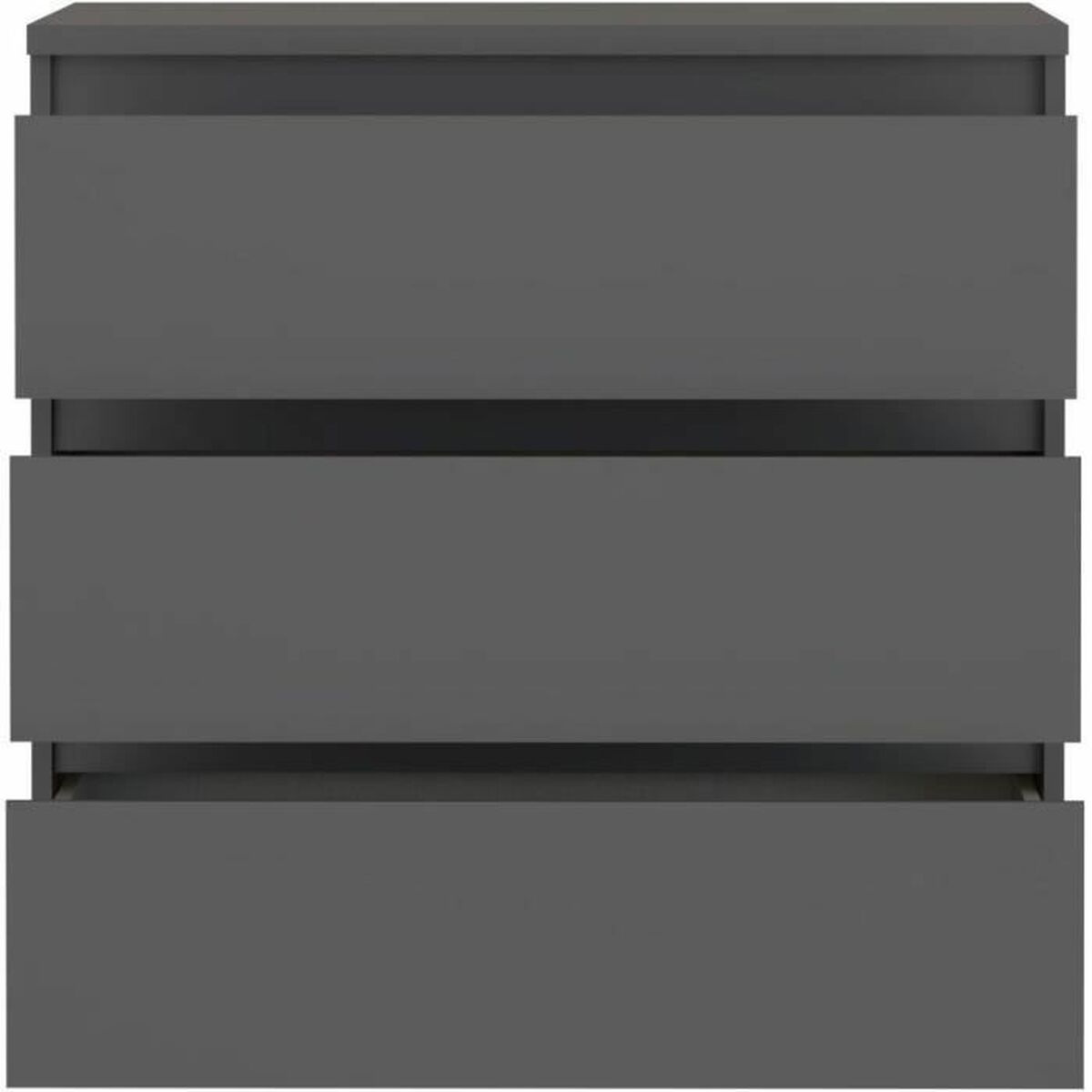 Chest of drawers CHELSEA  Grey Anthracite 77,2 x 42,2 x 79,9 cm