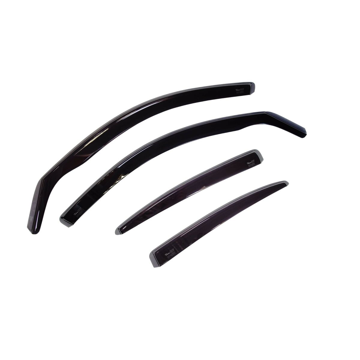 Wind deflector HEKO HO28320 Skoda Roomster Rear Forward 4 Pieces