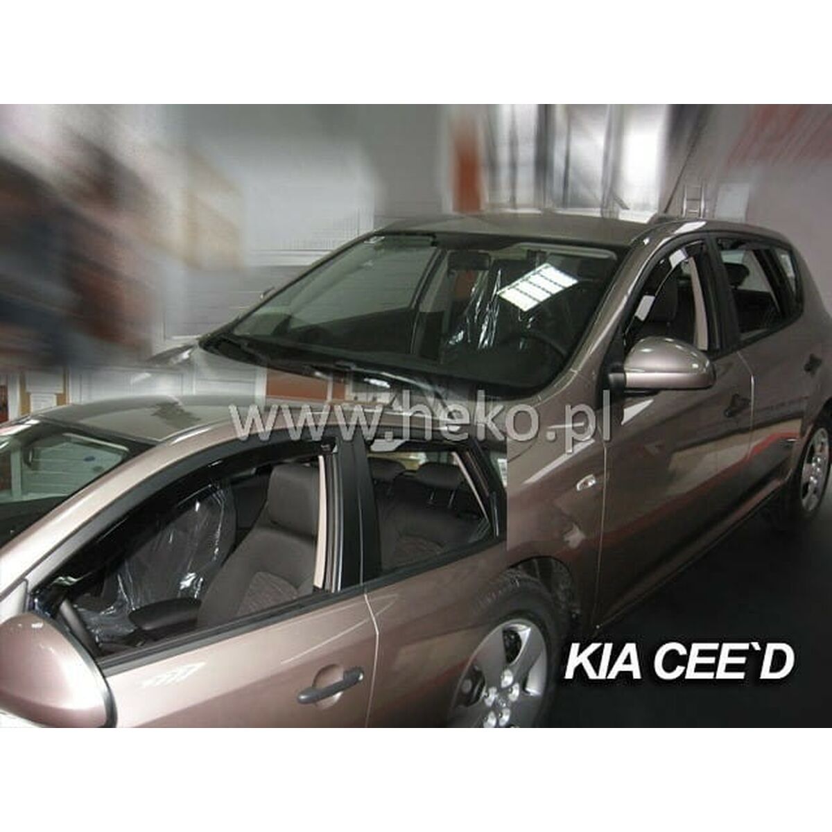 Wind deflector HEKO HO20135 KIA CEE`D I Forward 2 Pieces