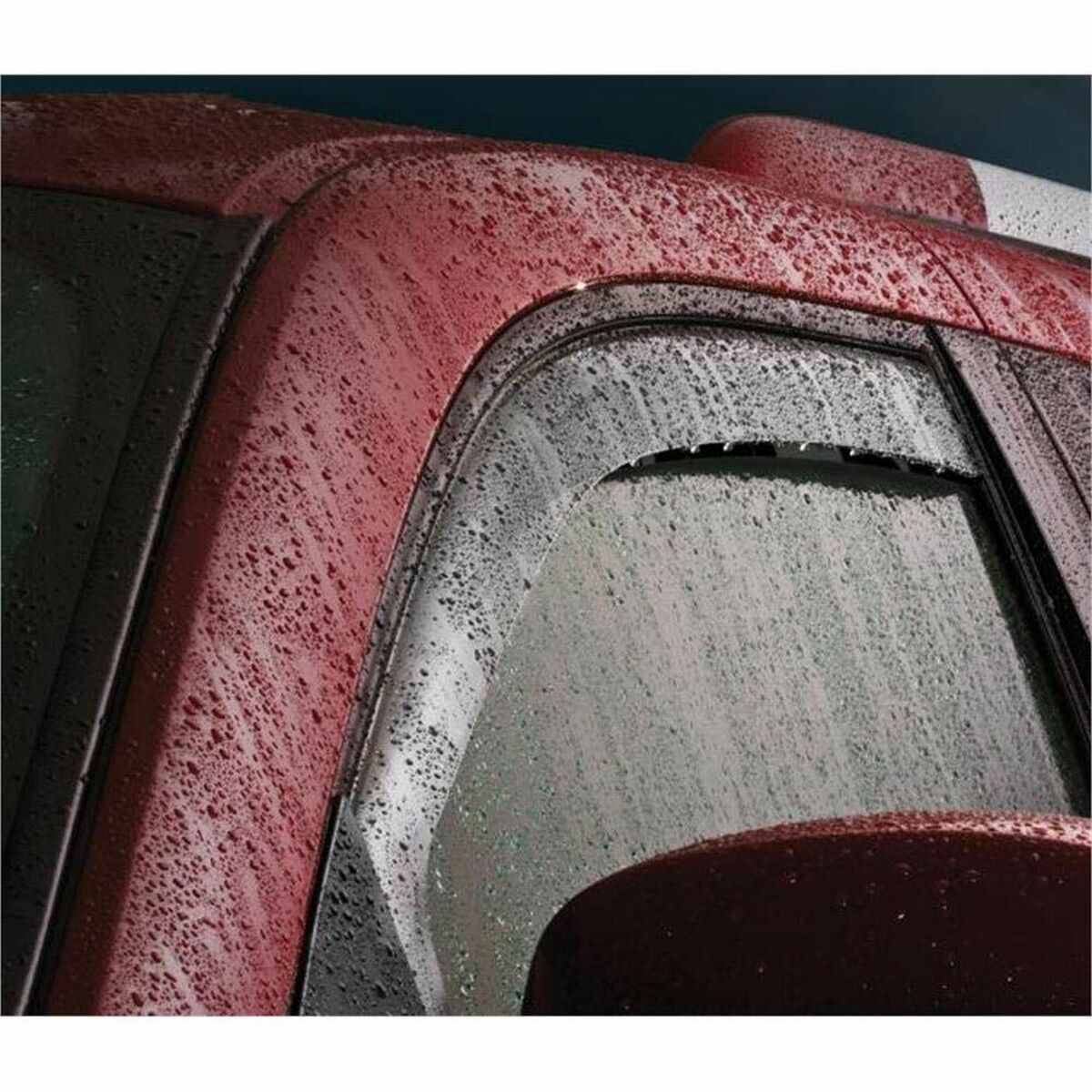 Wind deflector HEKO HO31007 VOLKSWAGEN TIGUAN II 4 Pieces
