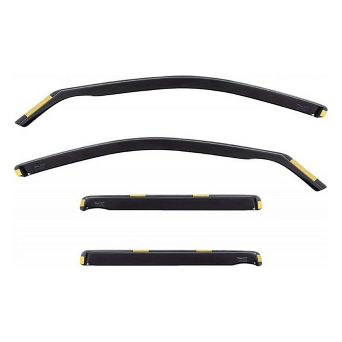 Wind deflector HEKO 31255 Frontal Rear 4 pcs