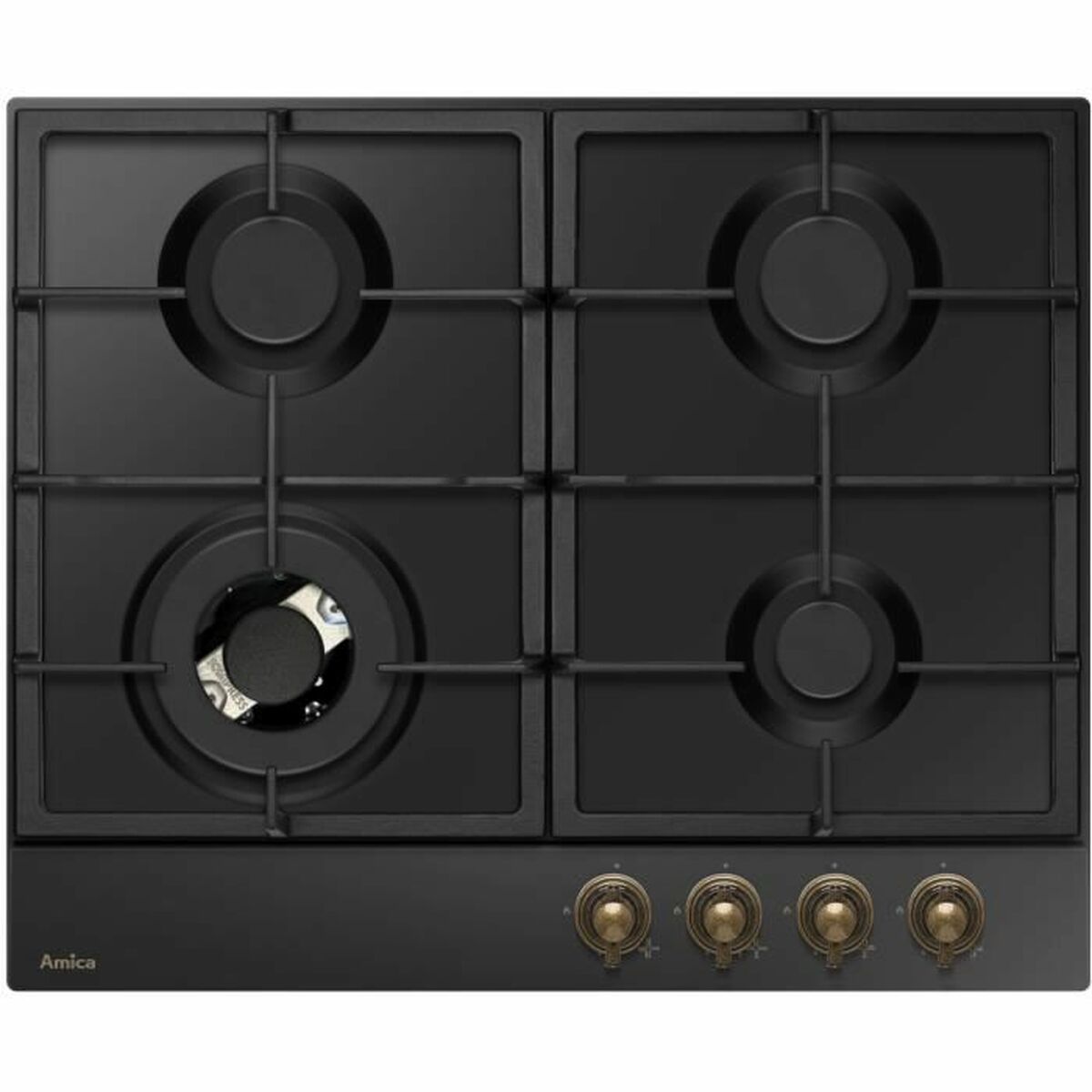 Gas Hob Amica PGA6101ApCb RETRO 6700 W Gas Hob Amica PGA6101ApCb RETRO 6700 W