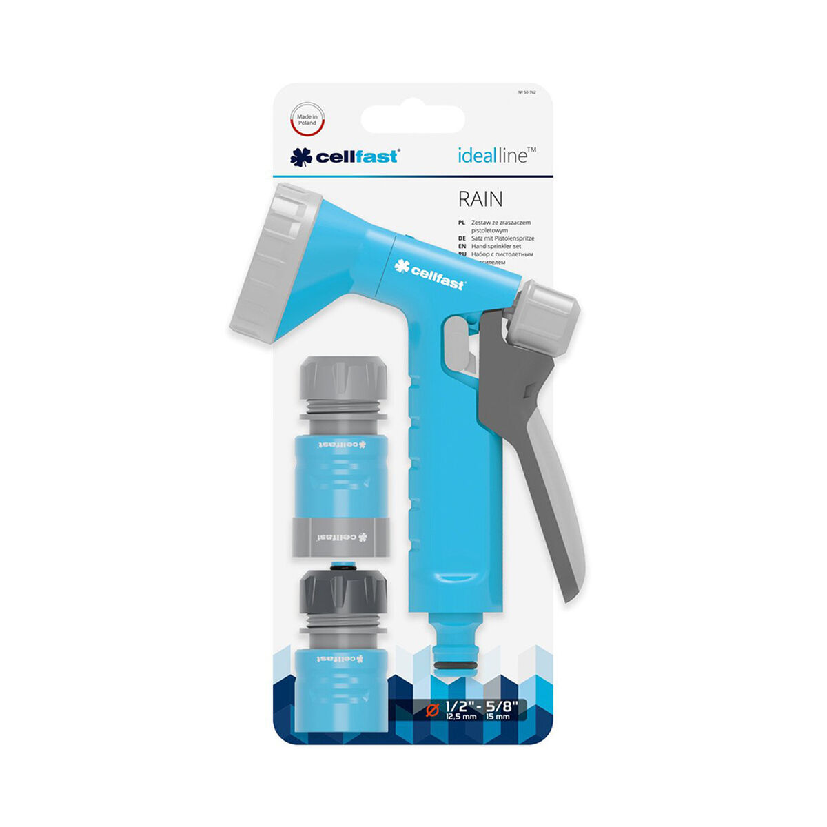 Spray Watering Gun Cellfast Rain ideal 1/2″ 5/8″