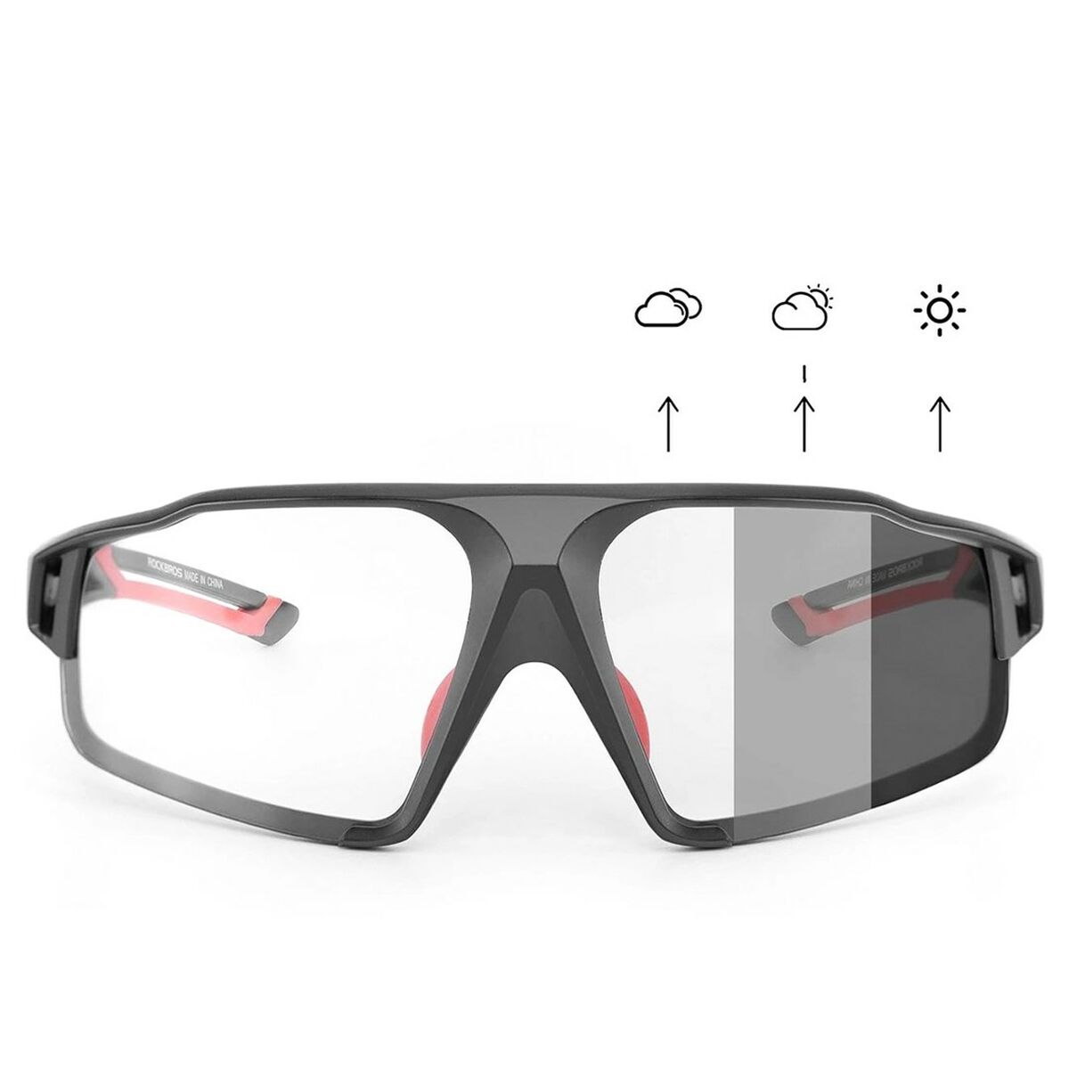 Cycling Glasses Rockbros 163749 Black Red