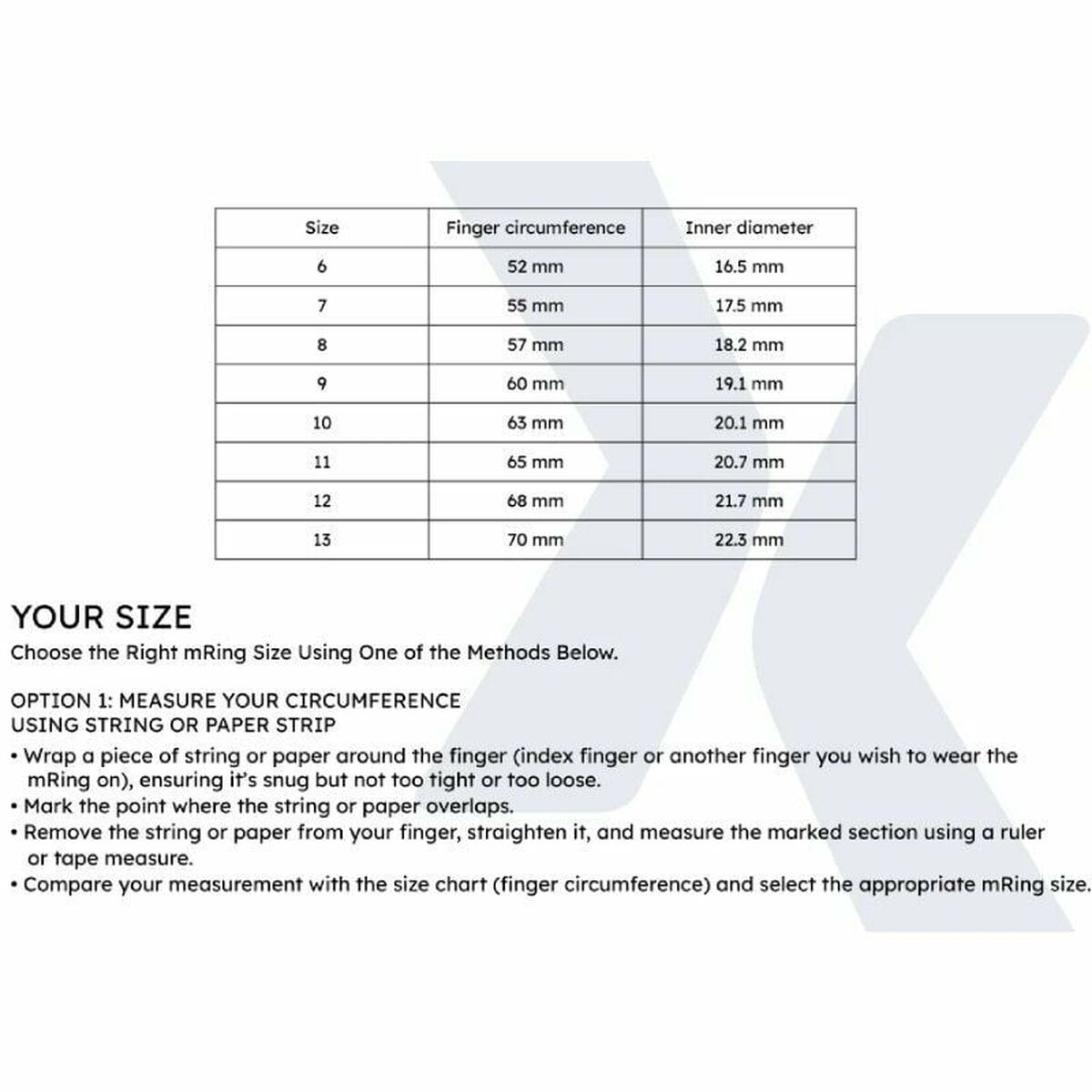 Smart ring Maxcom MR100 Gold