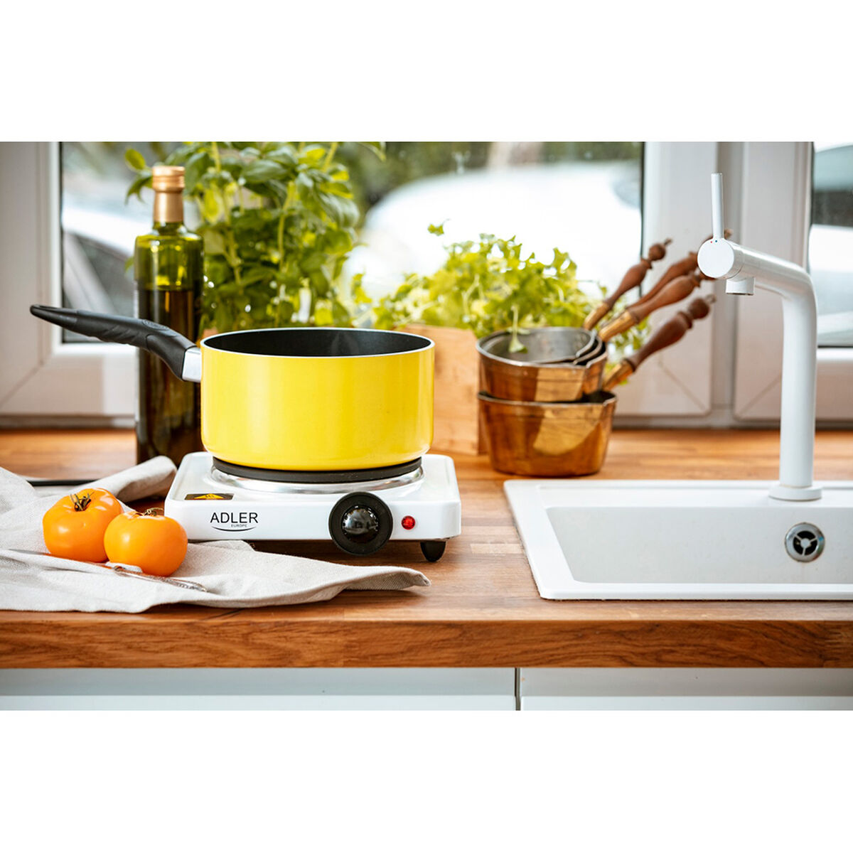 Camping stove Adler AD 6503 1500 W