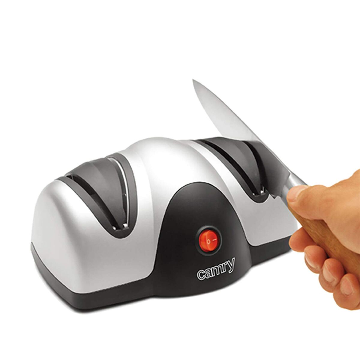 Electric Knife-Sharpener Camry CR 4469 Silver Plastic