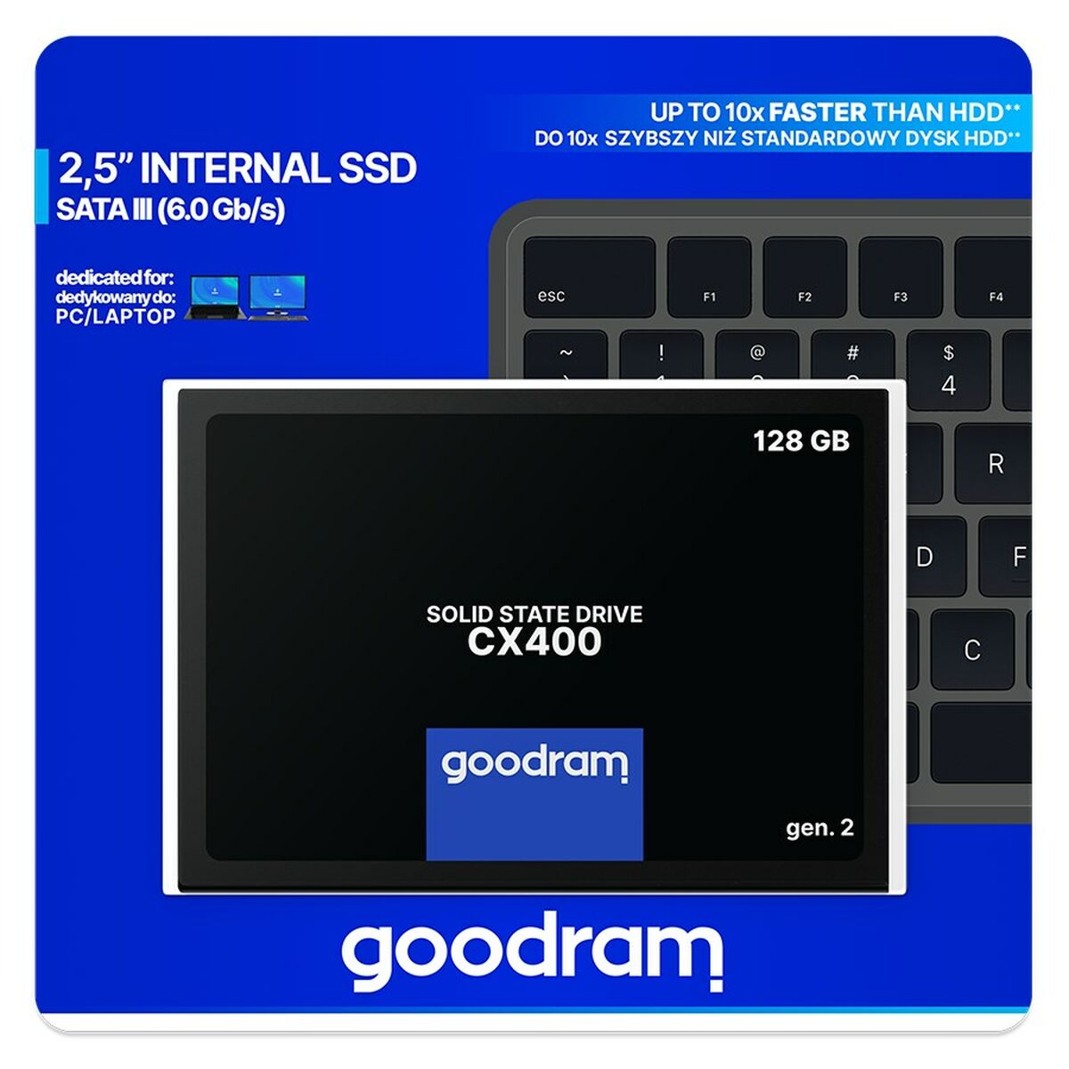 Hard Drive GoodRam CX400 gen.2 2,5″ 128 GB SSD