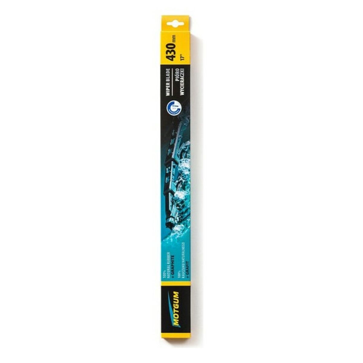 Windscreen cleaner Motgum Metalica 28 cm 11″