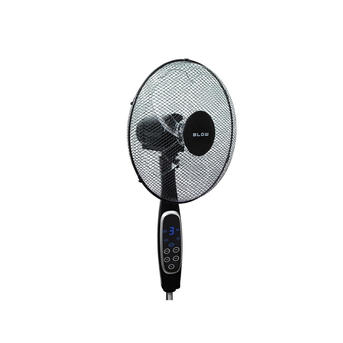 Pedestal Fan with Remote Control Blow 44-076# Aluminium 60 W