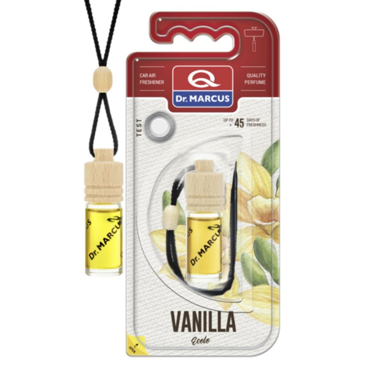 Car Air Freshener Dr Marcus ECOLO VANILLA Vanilla 4,5 ml Wood Glass Car Air Freshener Dr Marcus ECOLO VANILLA Vanilla 4,5 ml Wood Glass