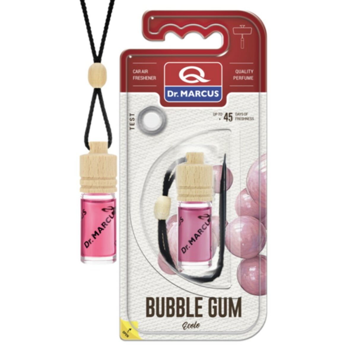 Car Air Freshener Dr Marcus Ecolo Chewing gum 4,5 ml Wood Crystal Fragrance Pendant Car Air Freshener Dr Marcus Ecolo Chewing gum 4,5 ml Wood Crystal Fragrance Pendant