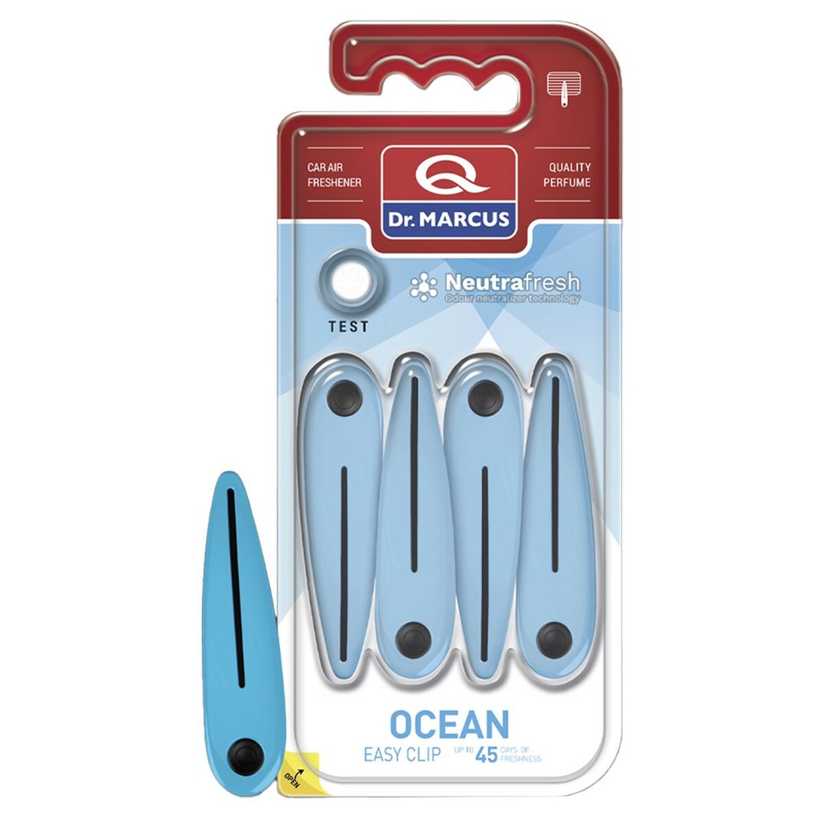 Car Air Freshener Dr Marcus EASY CLIP OCEAN BRAVE Ocean Plastic
