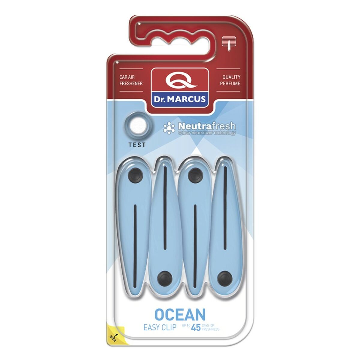 Car Air Freshener Dr Marcus EASY CLIP OCEAN BRAVE Ocean Plastic