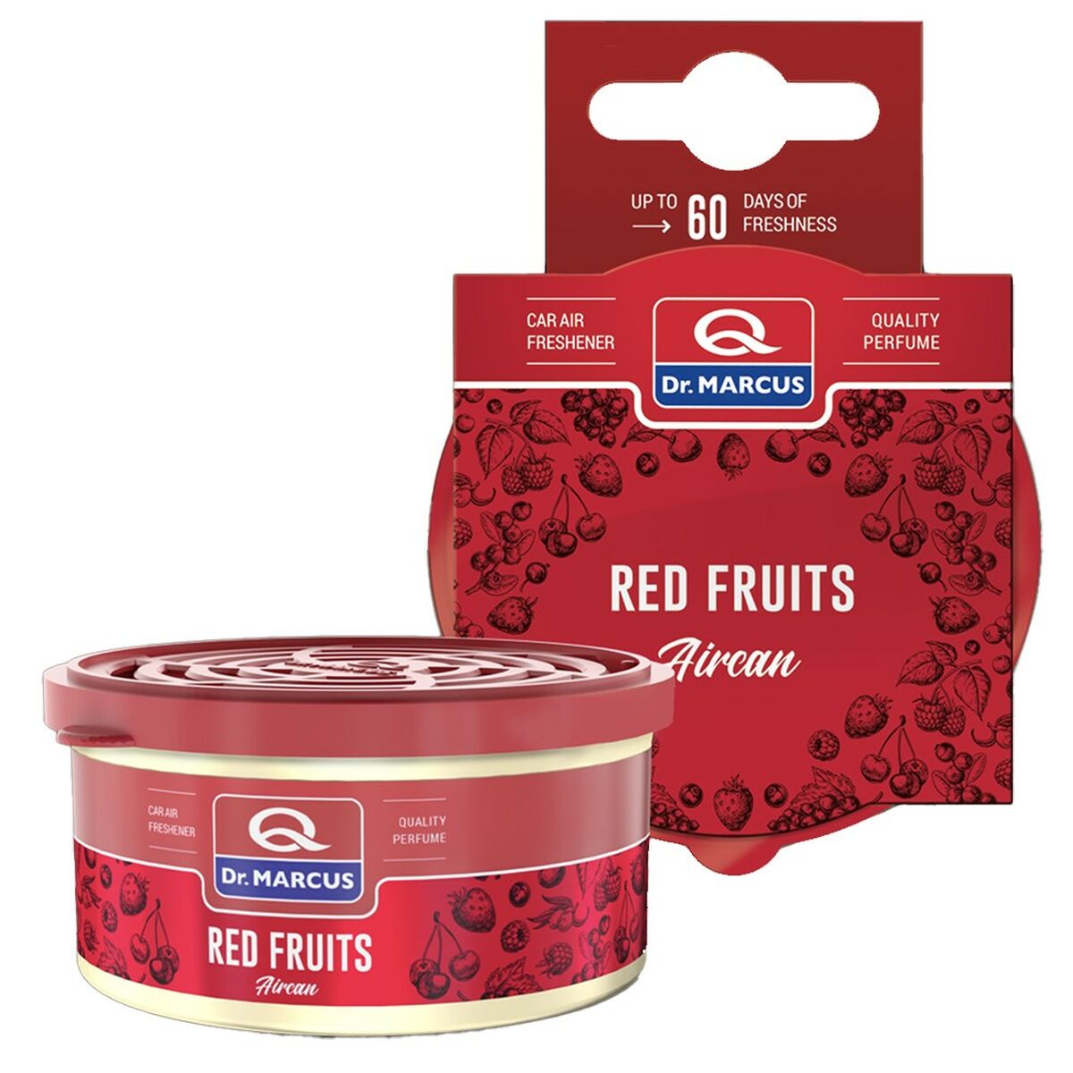 Car Air Freshener Dr Marcus Aircan Red fruits 40 g Fragrance Can Car Air Freshener Dr Marcus Aircan Red fruits 40 g Fragrance Can