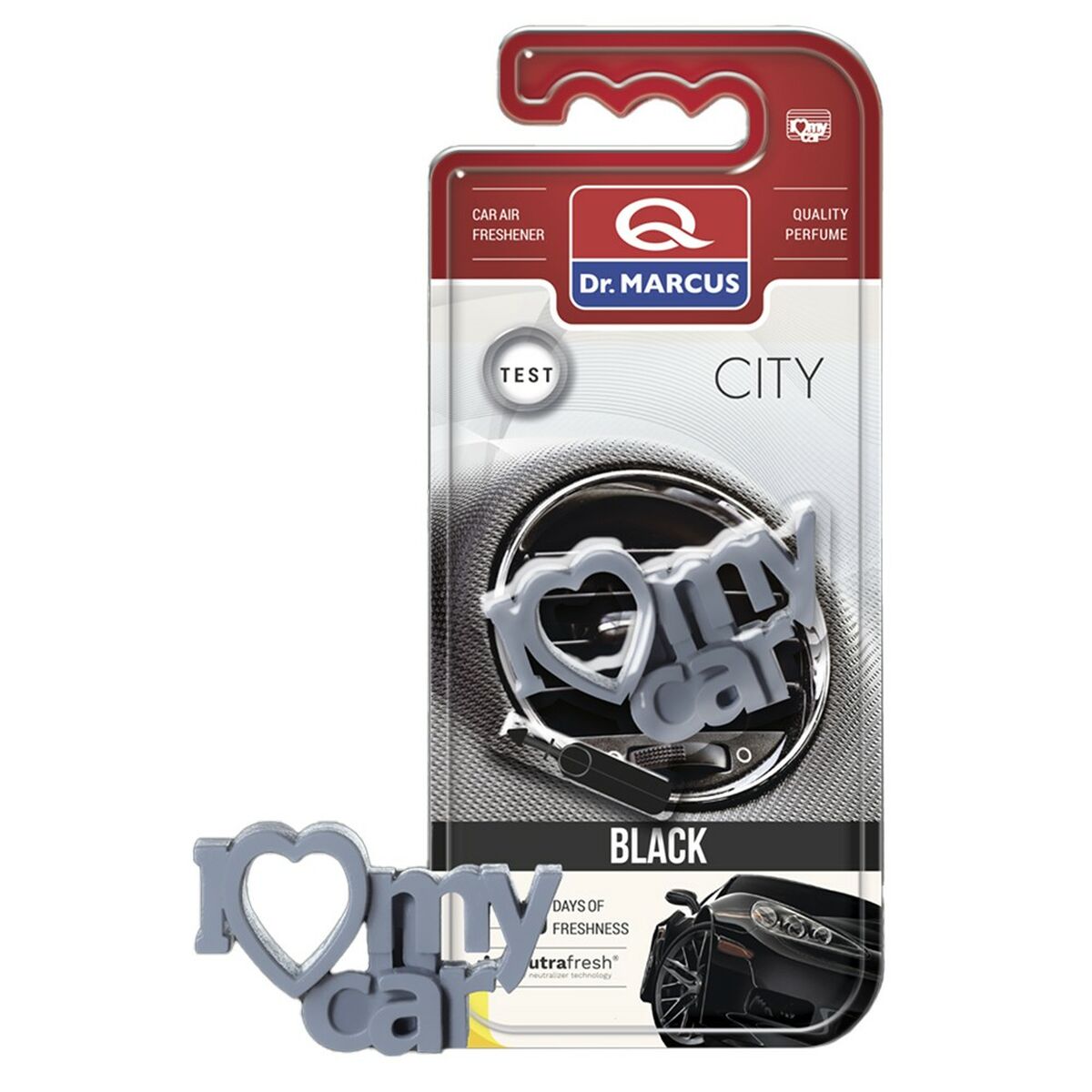 Car Air Freshener Dr Marcus City black Plastic Car Air Freshener Dr Marcus City black Plastic