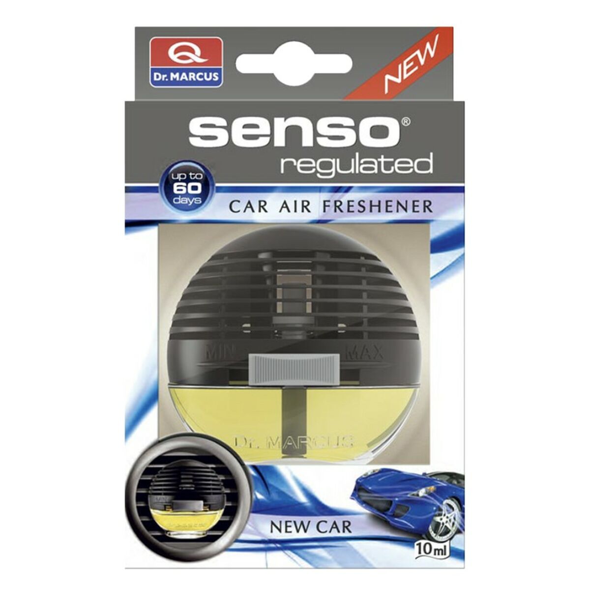 Car Air Freshener Dr Marcus Regulated New Car 10 ml Fragrance