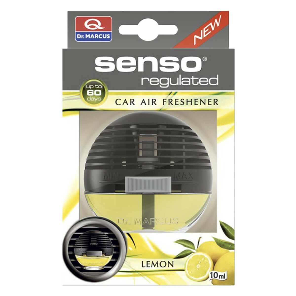 Car Air Freshener Dr Marcus Regulated Lemon 10 ml Fragrance