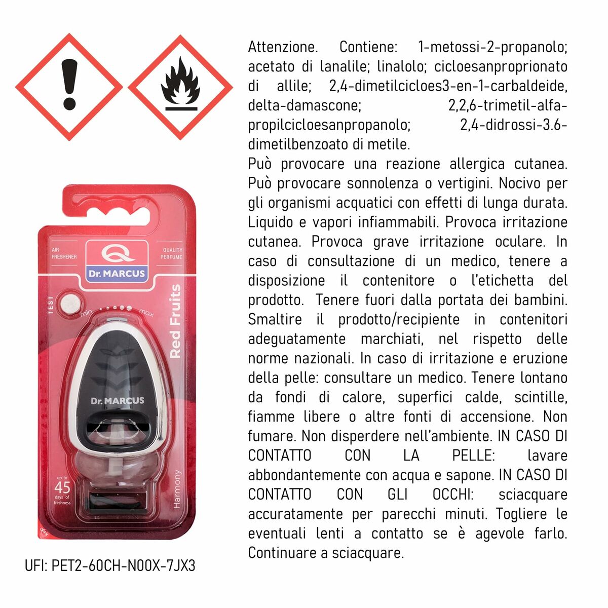 Car Air Freshener Dr Marcus Red fruits