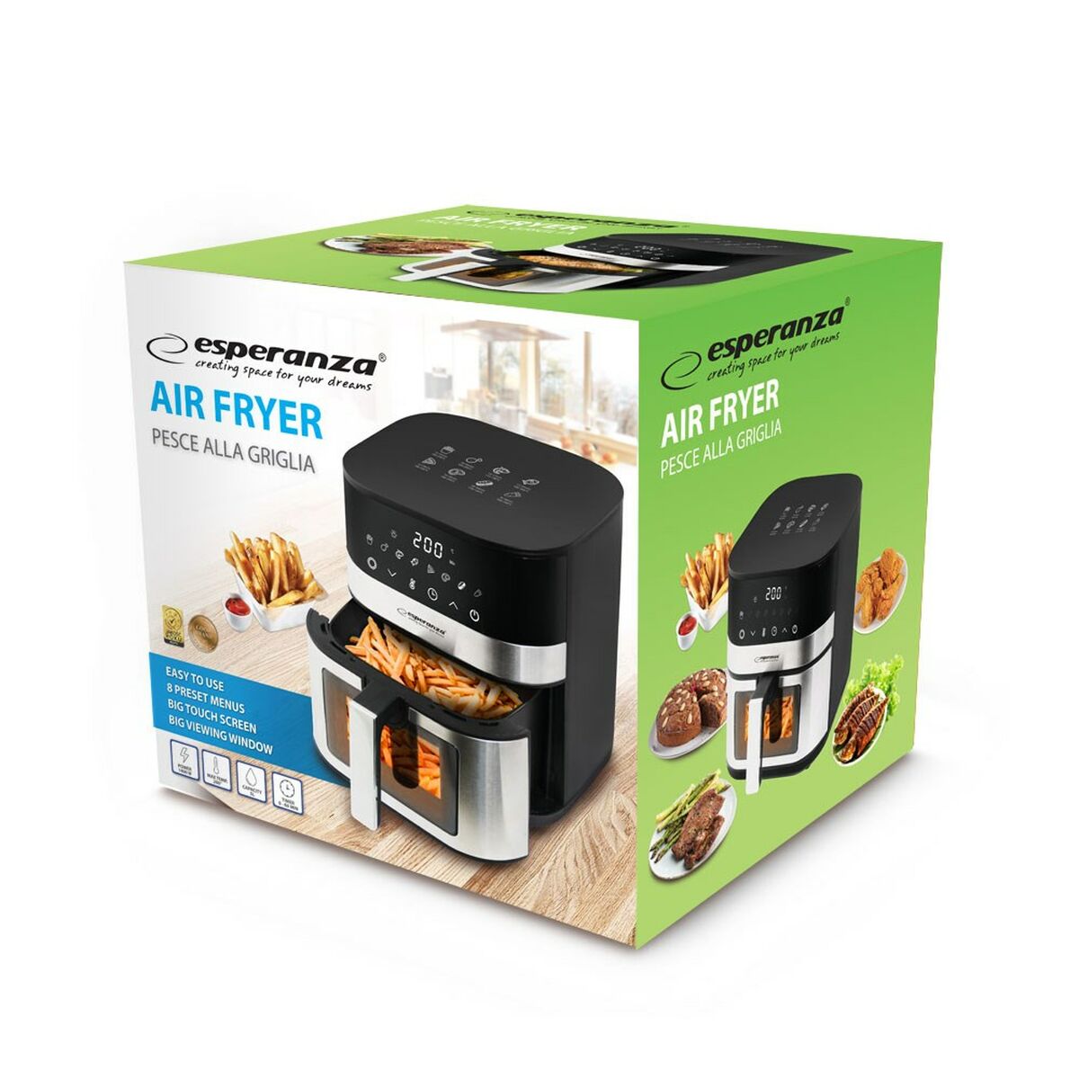 Air Fryer Esperanza EKA003 Black 1400 W 5 L