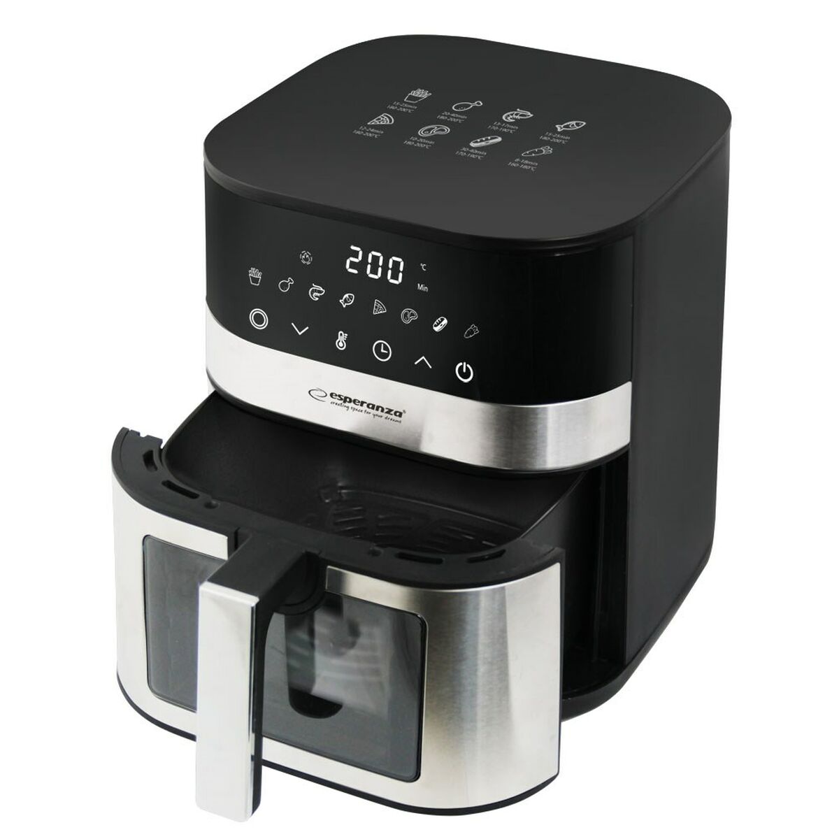 Air Fryer Esperanza EKA003 Black 1400 W 5 L