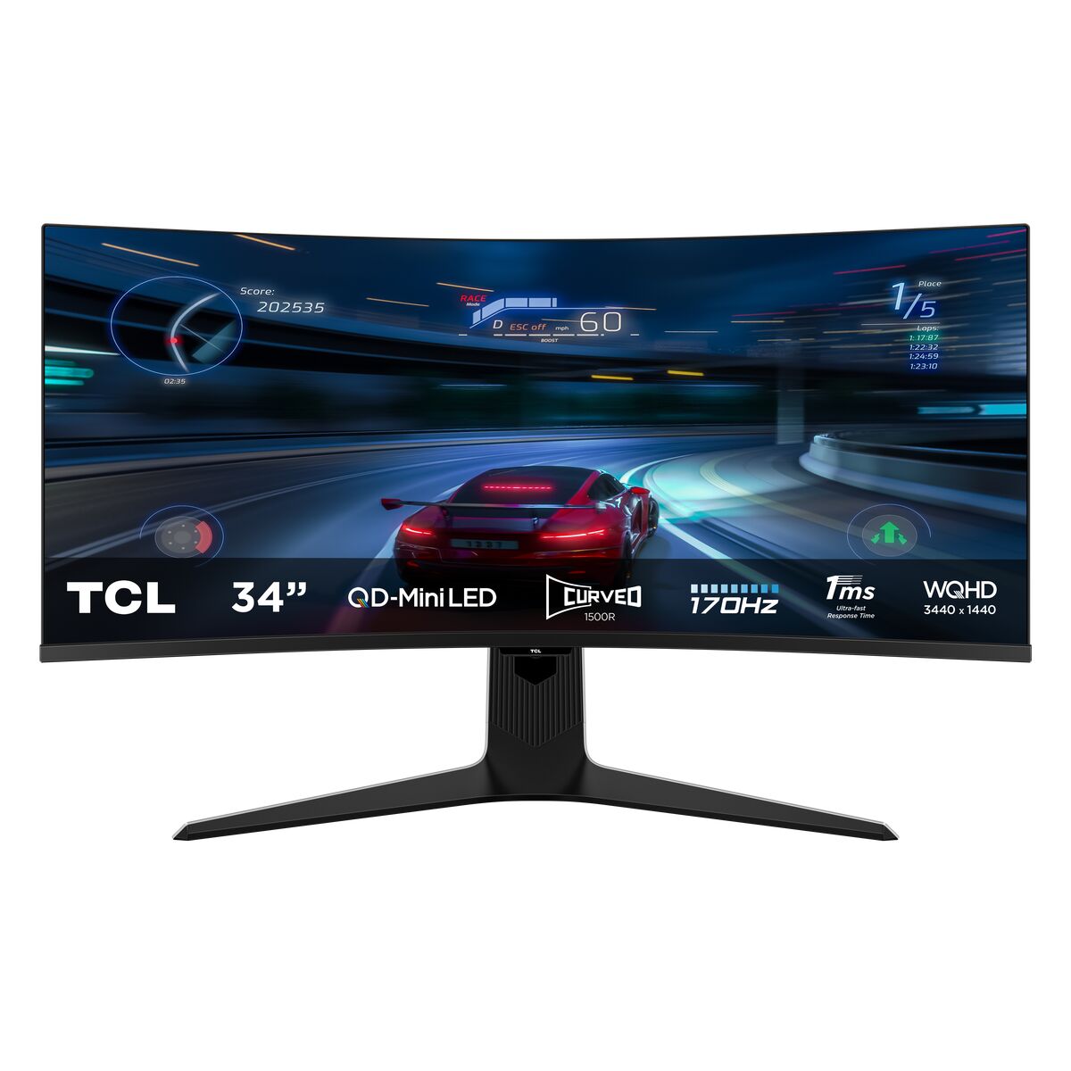 Monitor TCL 34R83Q LCD 37″