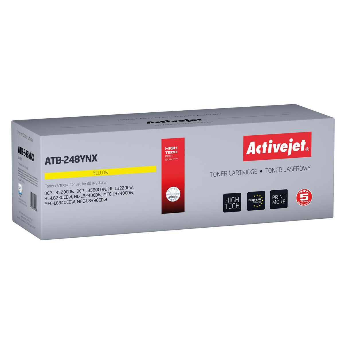 Toner Activejet ATB-248YNX Yellow