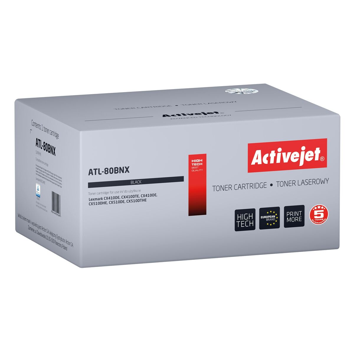 Toner Activejet ATL-80BNX Black