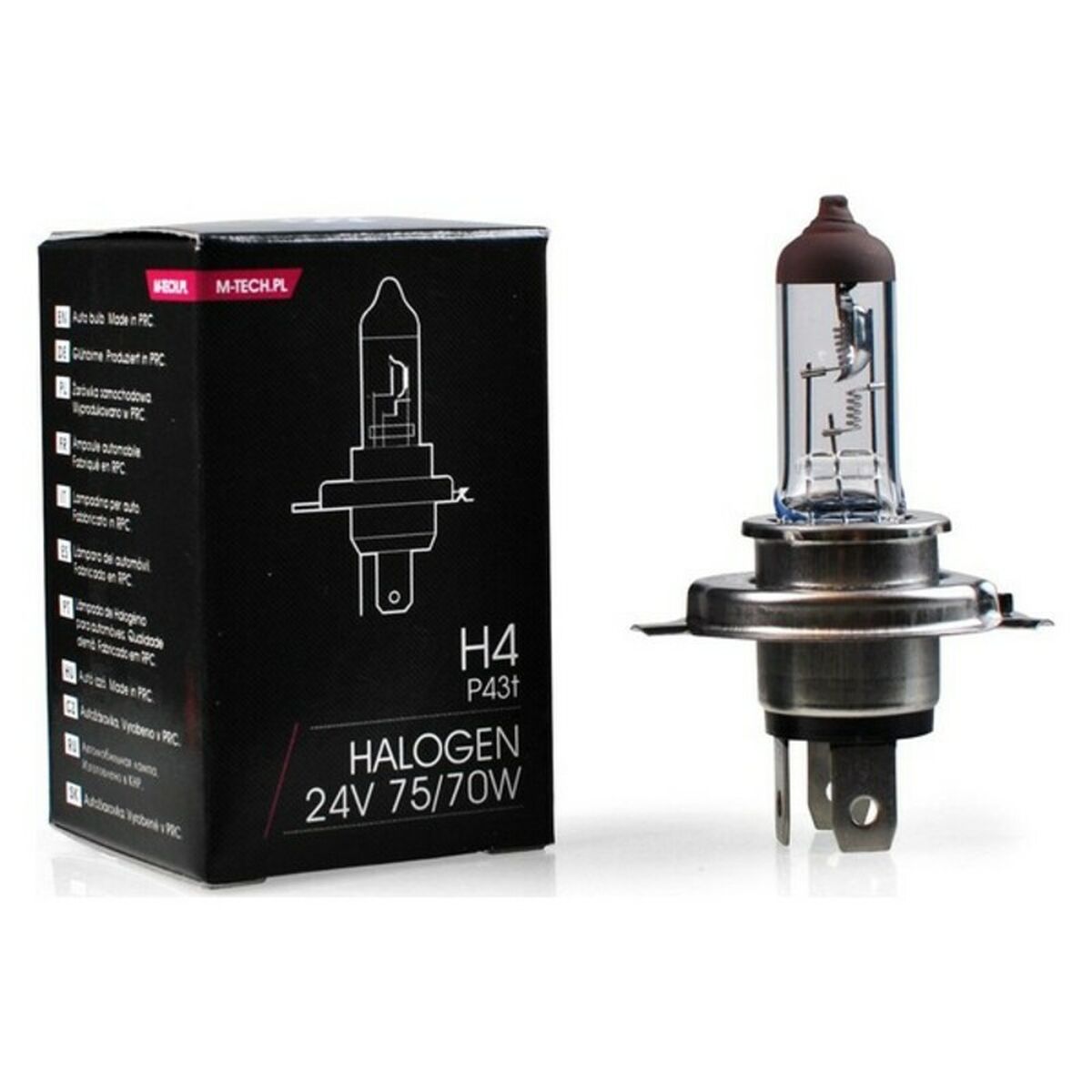Light bulb M-Tech Z907 24v 70W 75W H4