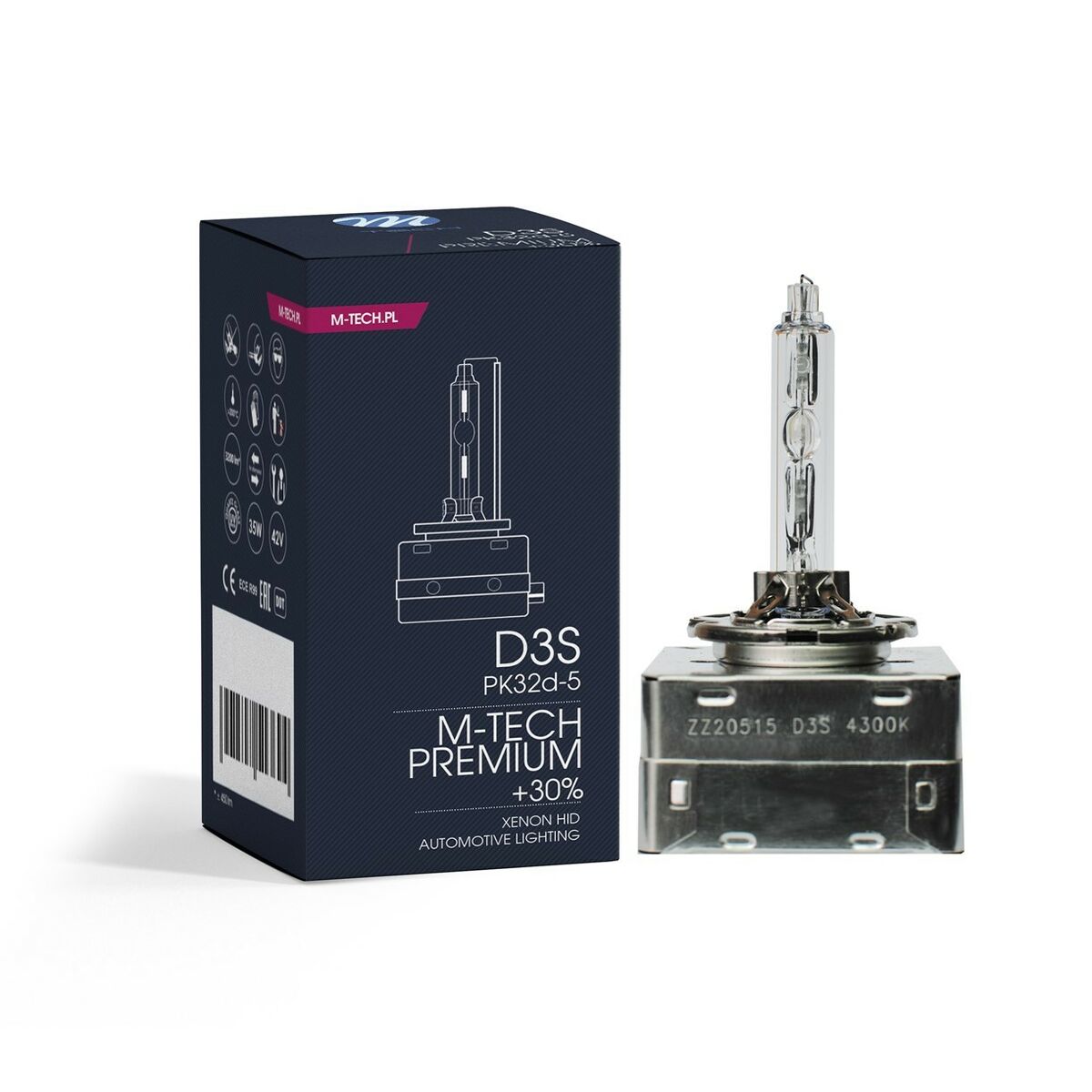 Car Bulb M-Tech ZMD3S43 Car Bulb M-Tech ZMD3S43