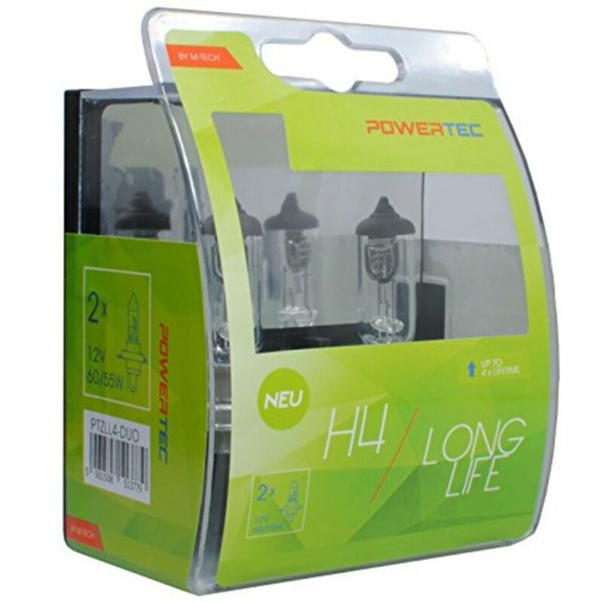 Car Bulb M-Tech PTZLL4-DUO 12 V Halogen 55 W Car Bulb M-Tech PTZLL4-DUO 12 V Halogen 55 W