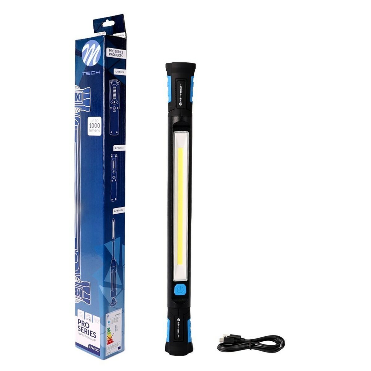 Work Light M-Tech ILPRO307 1000 Lm Black/Blue Work Light M-Tech ILPRO307 1000 Lm Black/Blue